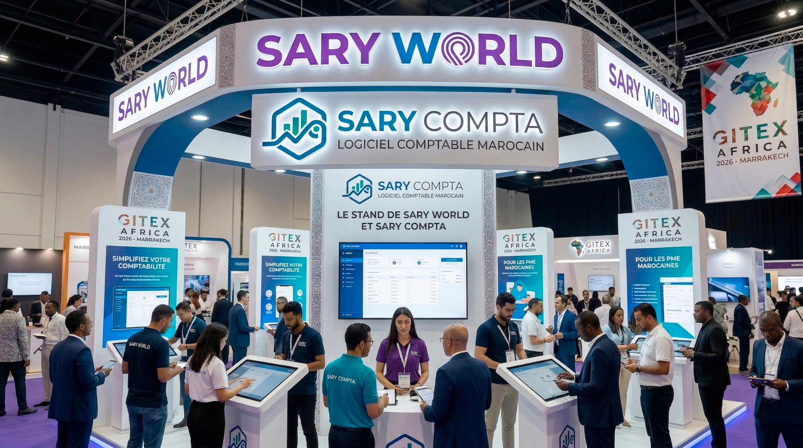 SARY COMPTA au GITEX AFRICA 2026 — Photo 1