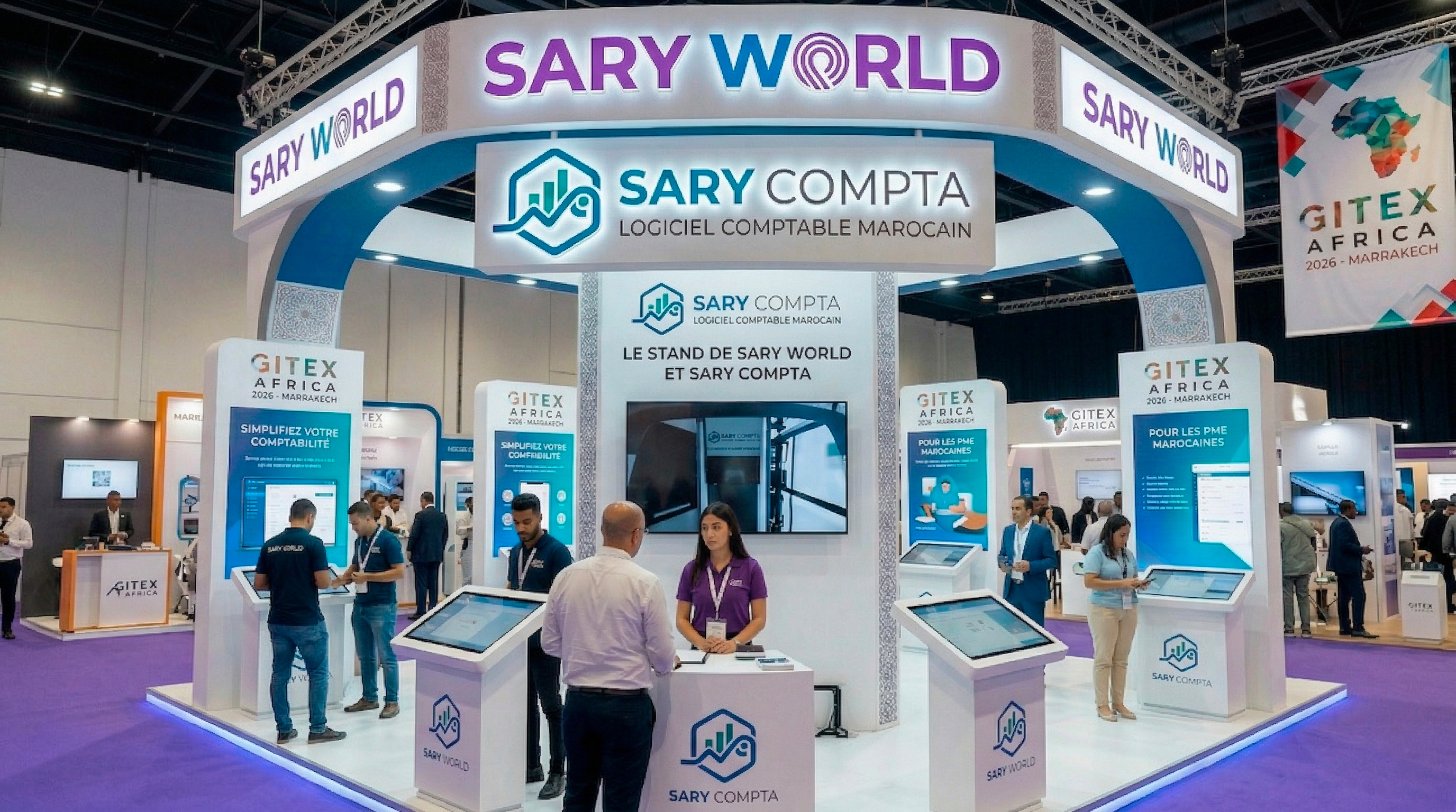 SARY COMPTA au GITEX AFRICA 2026 — Photo 2