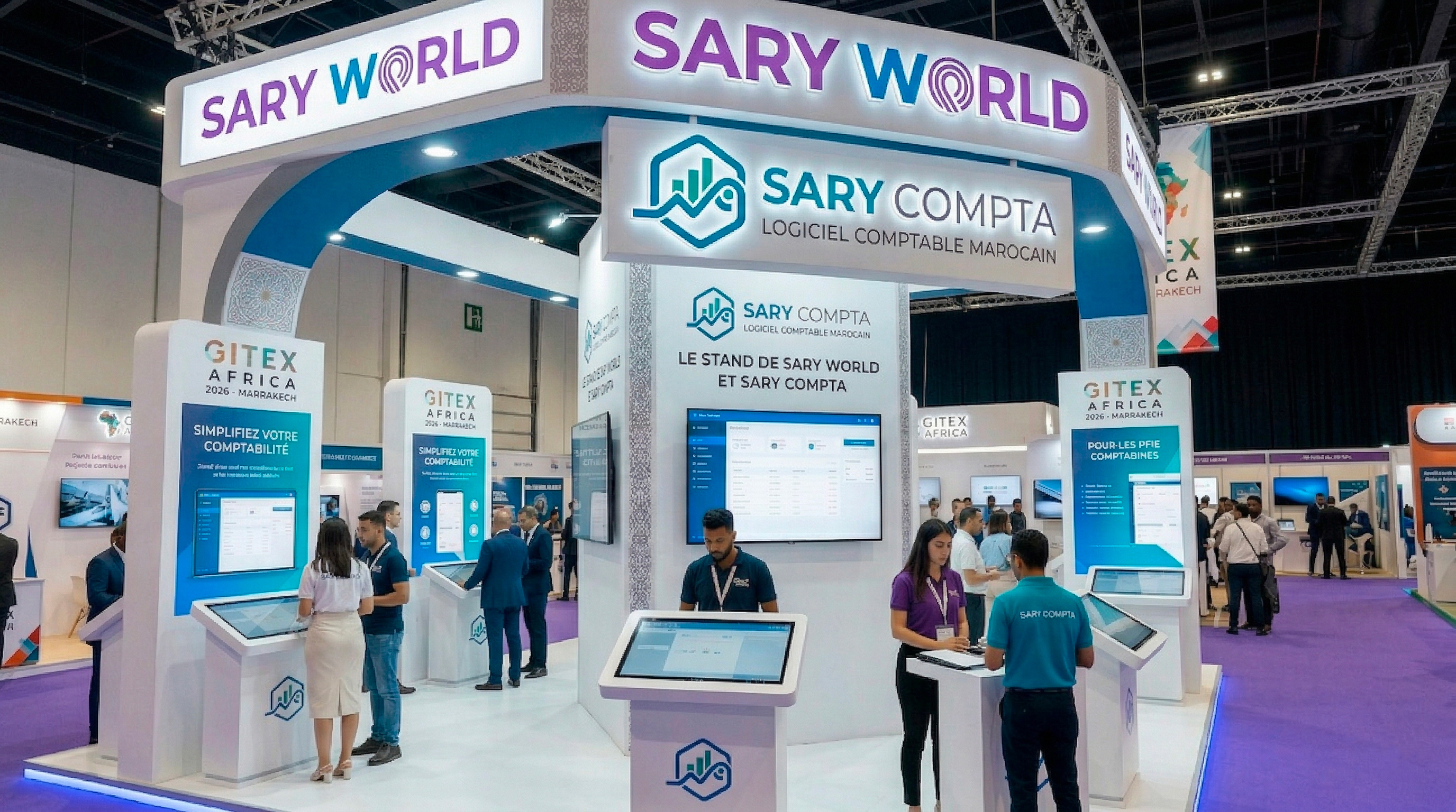 SARY COMPTA au GITEX AFRICA 2026 — Photo 3